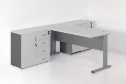 Meble eOPTIMAL w kolorze 43+41 POPIEL+ANTRACYT