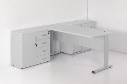 Meble eOPTIMAL w kolorze 43+43 POPIEL+POPIEL