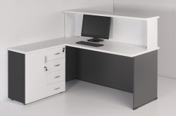 Lady eOPTIMAL w kolorze 45+41 BIAŁY MAT + ANTRACYT | CAŁA NADSTAWKA BIAŁY MAT