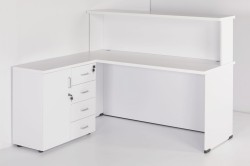 Lady eOPTIMAL w kolorze 45+45 BIAŁY MAT + BIAŁY MAT