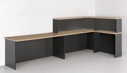 Zestaw Z-705 P z ladą dwustanowiskową - widok od strony obsługi