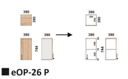 Wymiary nadstawki eOP-26 P