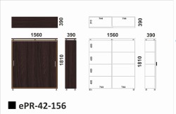 Wymiary regału ePR-42-156