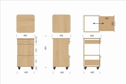 Wymiary szafki eSP-02