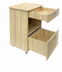 Szafka mobilna widok z otwartymi szufladami