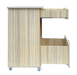 Widok z boku na szafkę