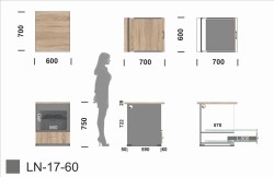 Wymiary lady LN-17-60