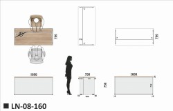 Wymiary lady LN-08-160