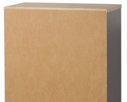 Tył regału z płyty HDF 3 mm widok od tyłu