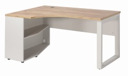 Biurko eOP-153-176 L widok wewnętrzny