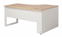 Biurko eOP-153-176 L widok od tyłu szafki