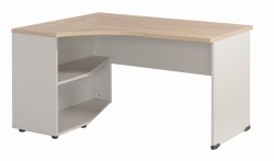 Biurko eOP-162-160 L  - widok wewnętrzny