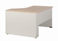 Biurko z szafką eOP-162-140 P widok z boku