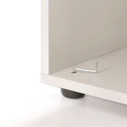 Szafka boczna na stópkach z regulacją poziomu