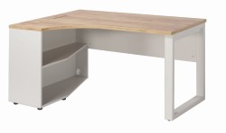 Biurko eOP-163-155 L widok wewnętrzny