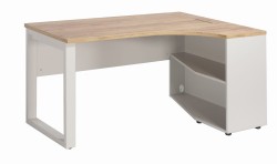 Biurko eOP-163-155 P widok wewnętrzny