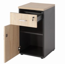 Szafka eOP-60L - widok w pozycji otwartej