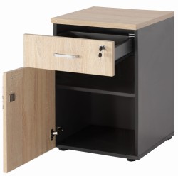 Szafka eOP-60-60 L w pozycji otwartej