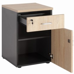 Szafka eOP-60-60 P w pozycji otwartej