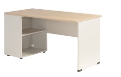 Biurko eOP-150-160 L - widok wewnętrzny