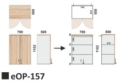 Wymiary nadstawki eOP-157