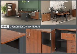 Próbka koloru orzech ecco + antacyt