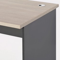 Przykład mebli w kolorze Dąb urban oyster 13 + antracyt 41