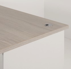 Przykład mebli w kolorze Dąb urban Oyster 13 + Popiel 43
